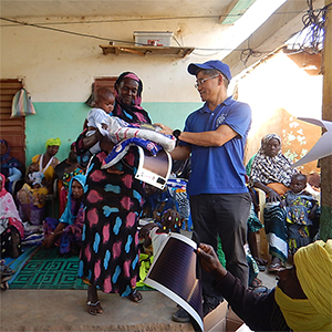 Women support project by UN in Mauritania