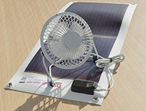 A fan with USB power supply.